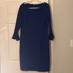 Talbots Royal Blue Dress. Size Large